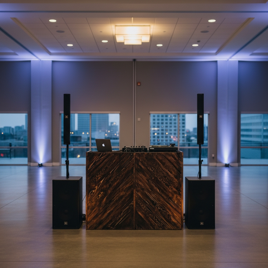 Installation DJ style industriel