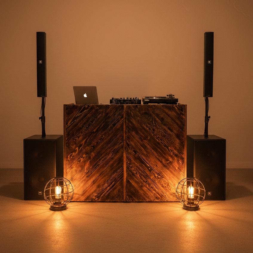 Installation DJ style rétro